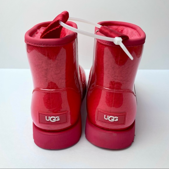 NWT UGG Classic Clear Mini Boot — Pink - Picture 4 of 7